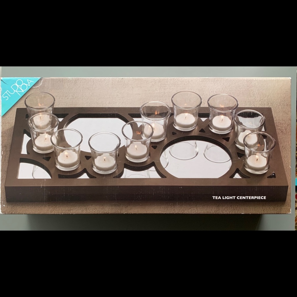 NIB Studio Nova Tea light Candle Holder Decor